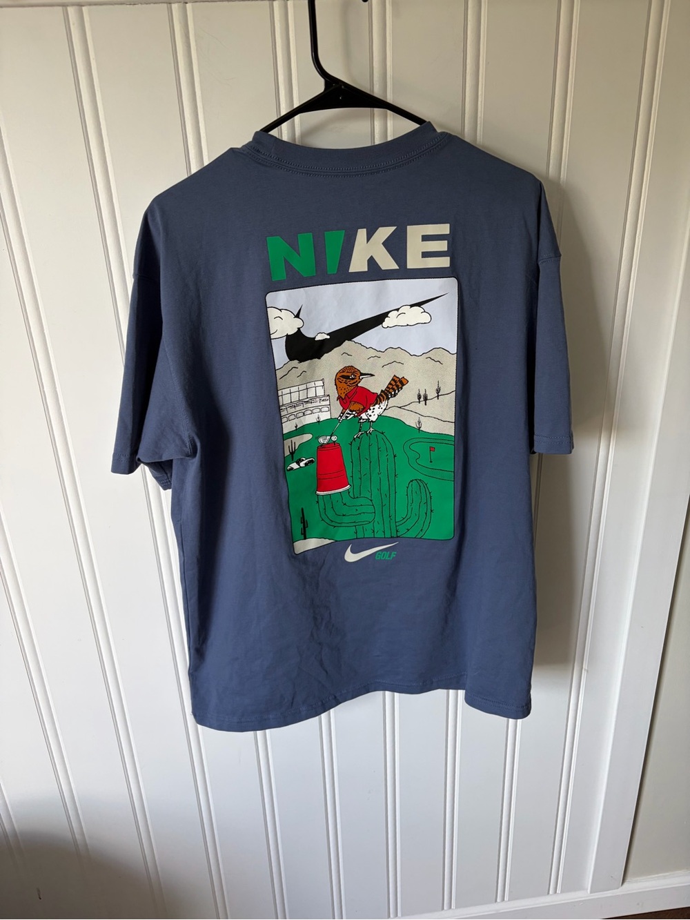 Nike Golf Max90 Phoenix Open Birdie T-Shirt Diffused Blue Mens M